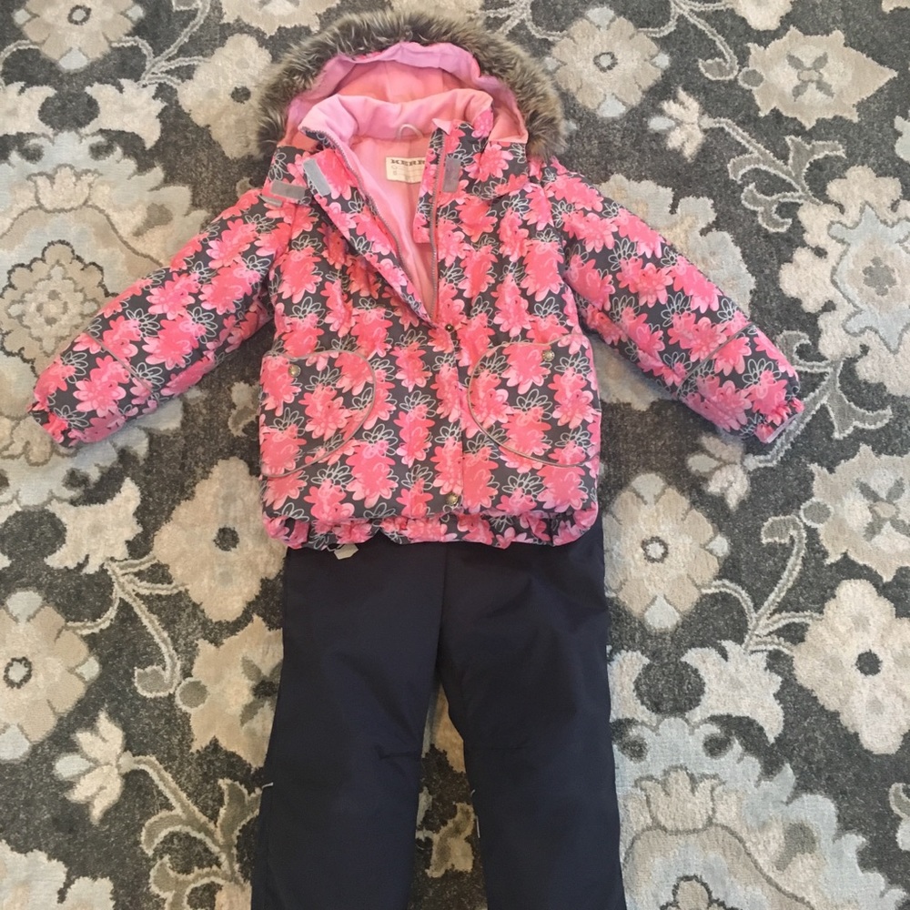 Girl’s snowsuit